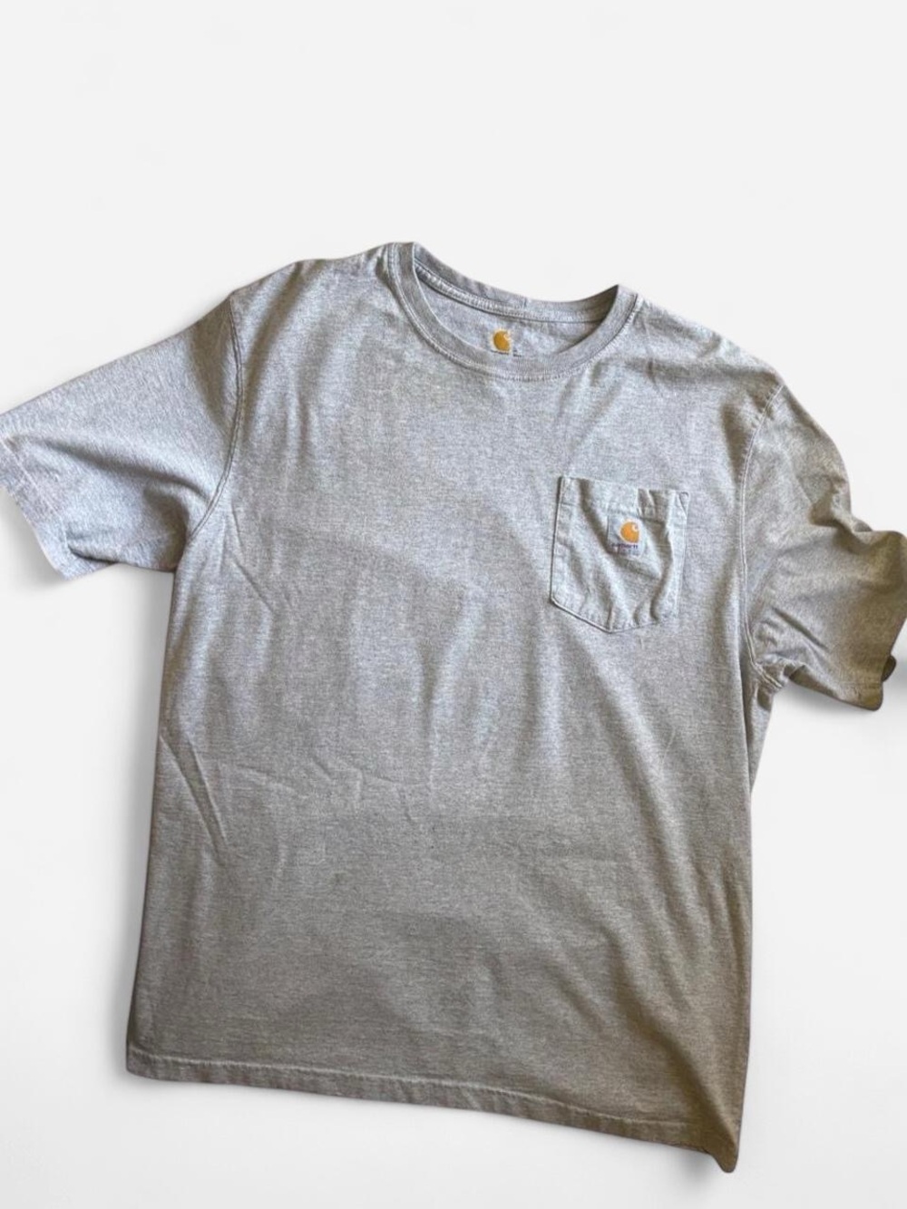Carhartt Short Sleeve Pocket Tee - Light Heather Gray